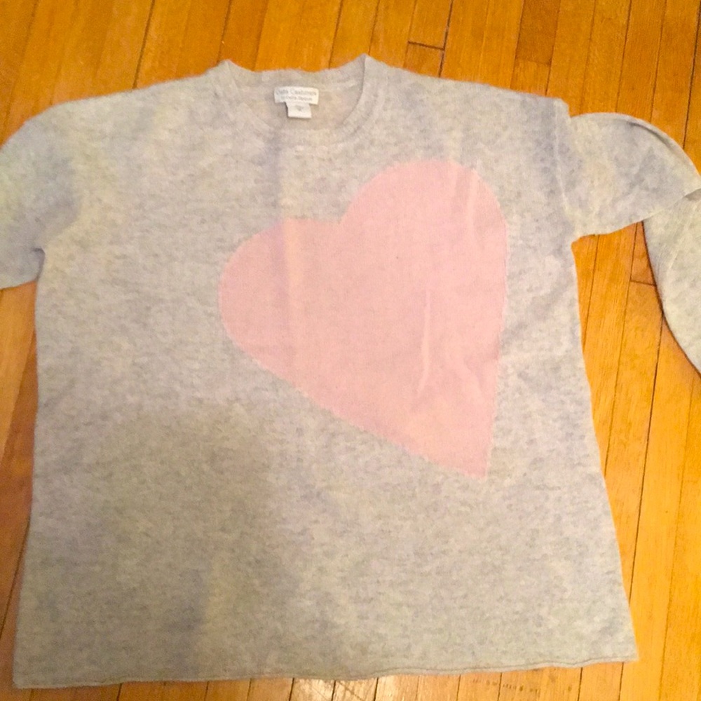 Olive and Cocoa light cashmere sweater